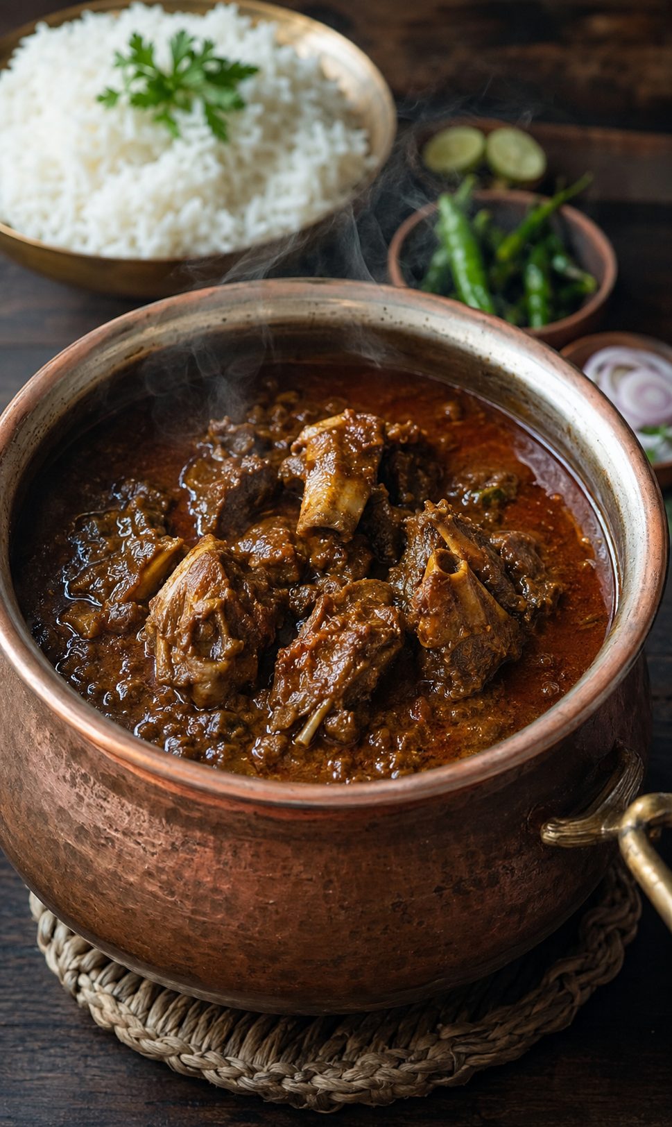 Curry and rice, ready